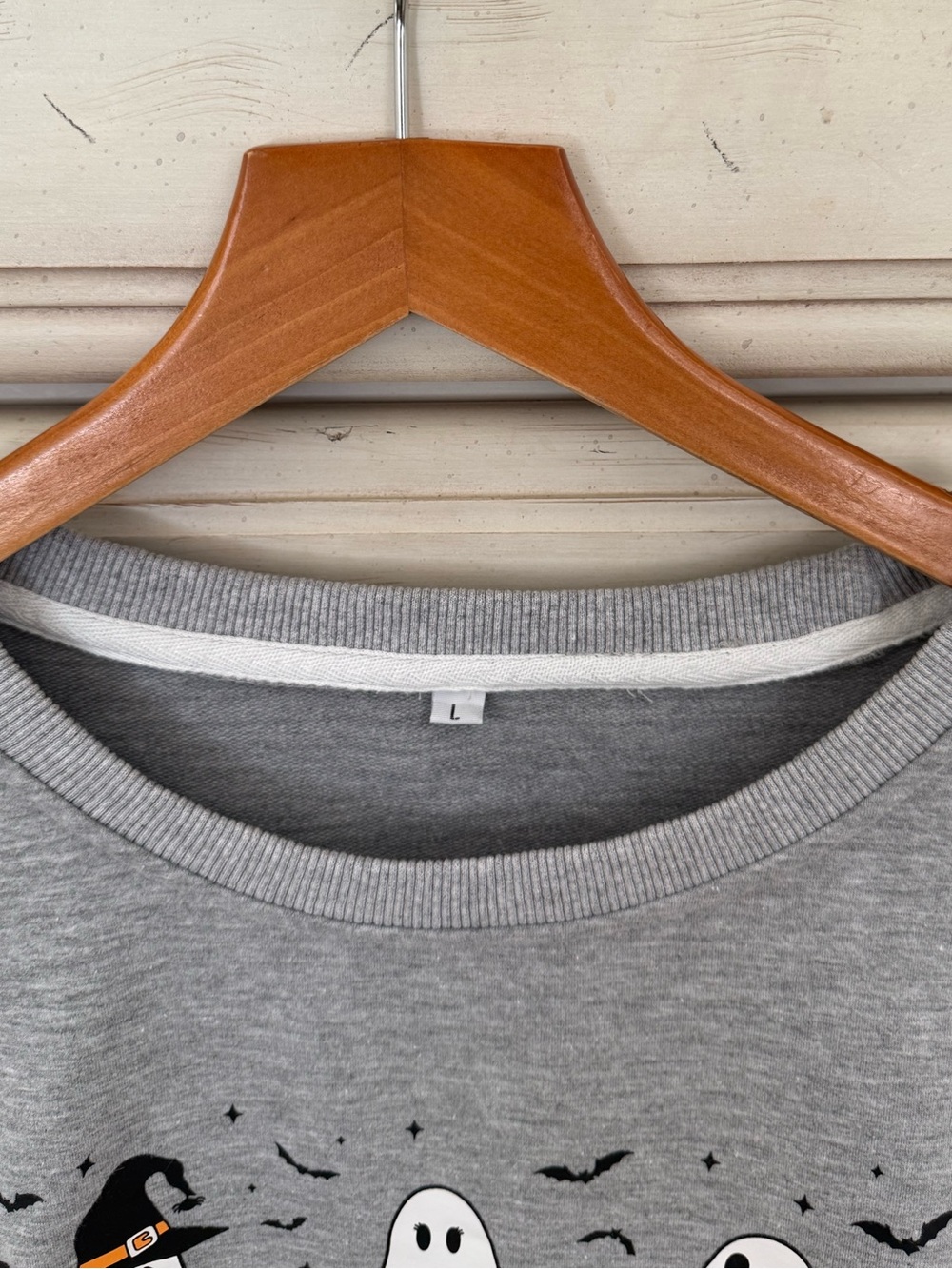 Halloween Boo Jee Ghost Sweatshirt - Picture 3 of 4